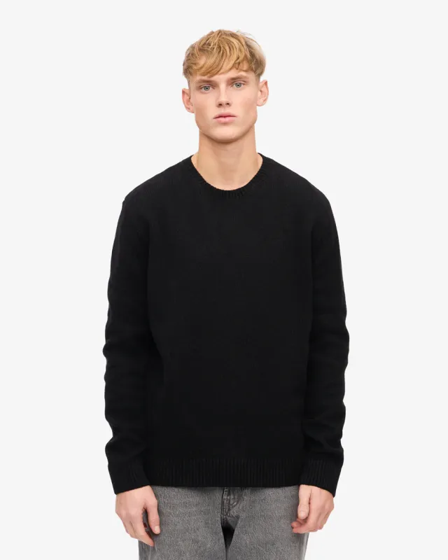 Colorful Standard Classic Merino Wool Crew Deep Black