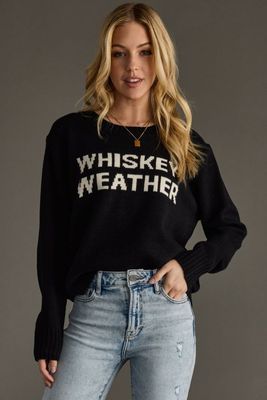 Whiskey Weather Jumper Black
