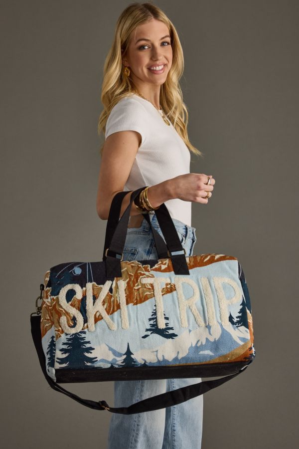 Blue Ski Trip travel bag