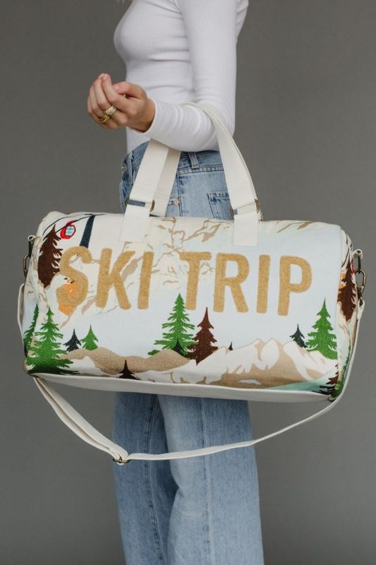 Off White Ski Trip travel bag