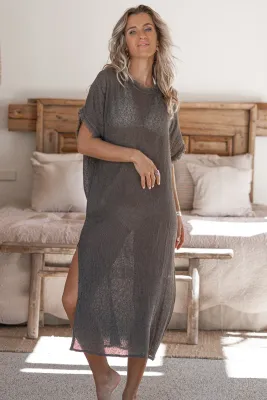 Deya Dress Anthracite