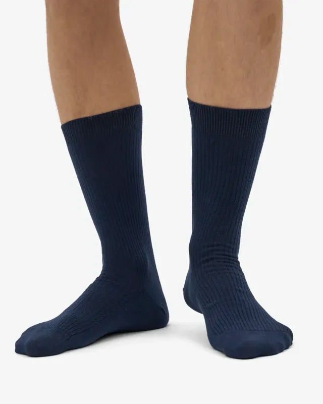 Colorful Standard Classic organic socks Navy Blue