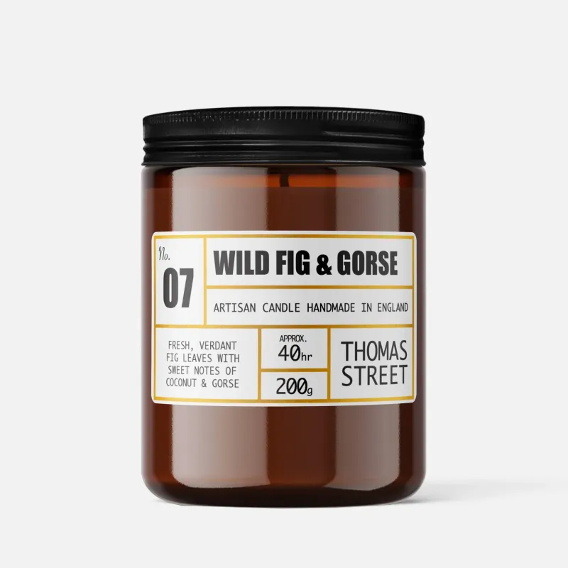 Wild Fig & Gorse Apothecary Candle