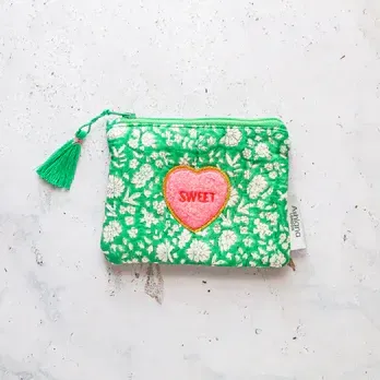 Mini Coin Purse Green