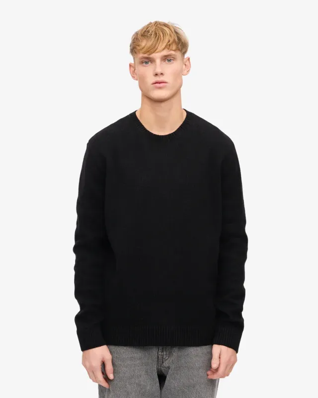 Colorful Standard Classic Merino Wool Crew Deep Black