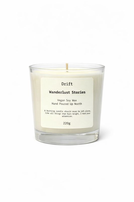 Wanderlust Stories Medium Drift Candle