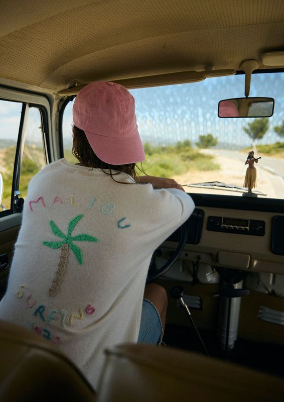 Ma Petit Capsule Ecru Malibu Sweater