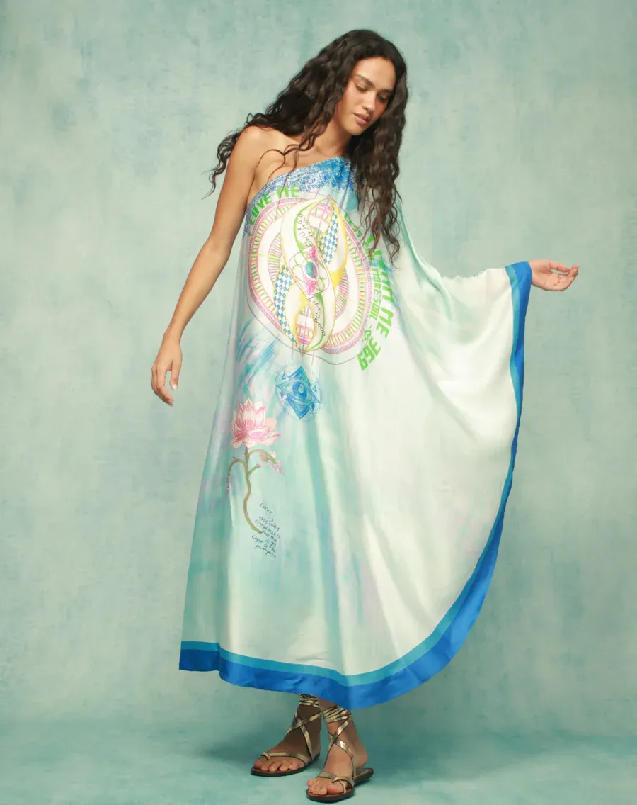 ME369 Sol Dress in Runic Whisper