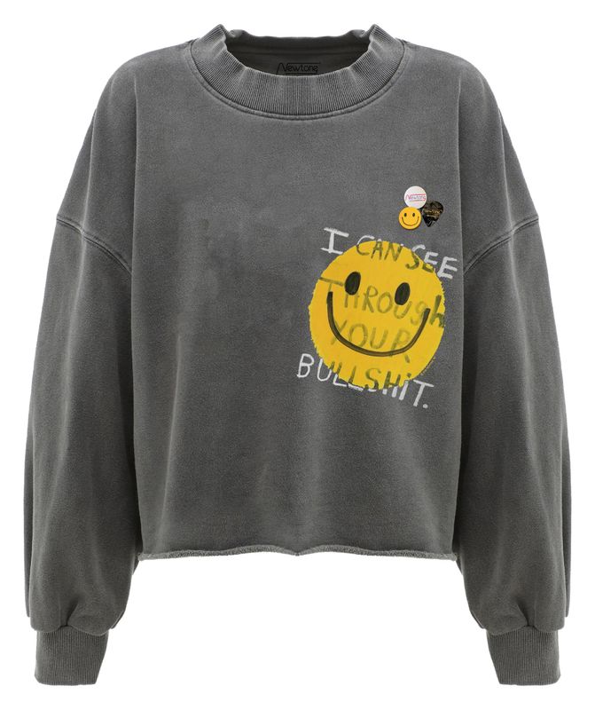 Newtone Sweatshirt Porter Bullshit Pepper