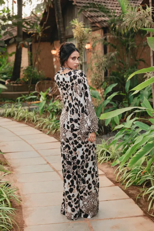 Guilty Beach Leopard Sands Trousers