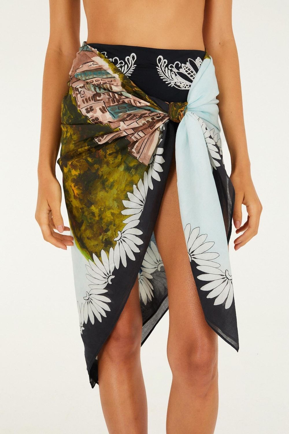 Farm Rio Multicolor Copacabana Beach Sarong