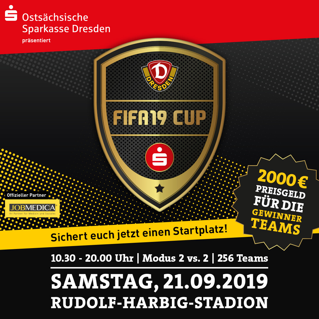 FIFA 19 Cup - Dynamo Dresden // 21.09.2019 // Playstation 4 - 2vs2