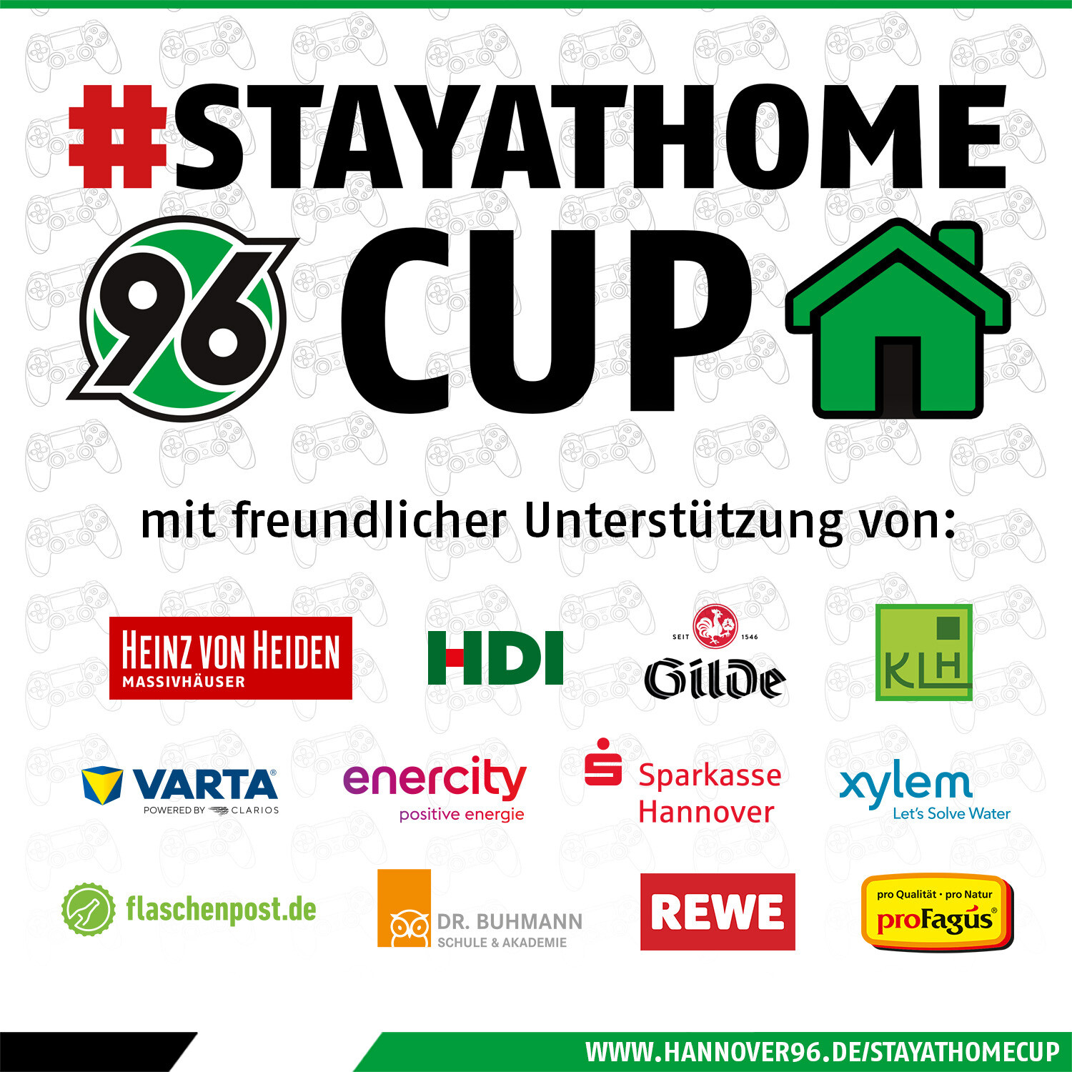 Hannover 96 - #StayAtHomeCup - Einzelticket // 27.03.2020