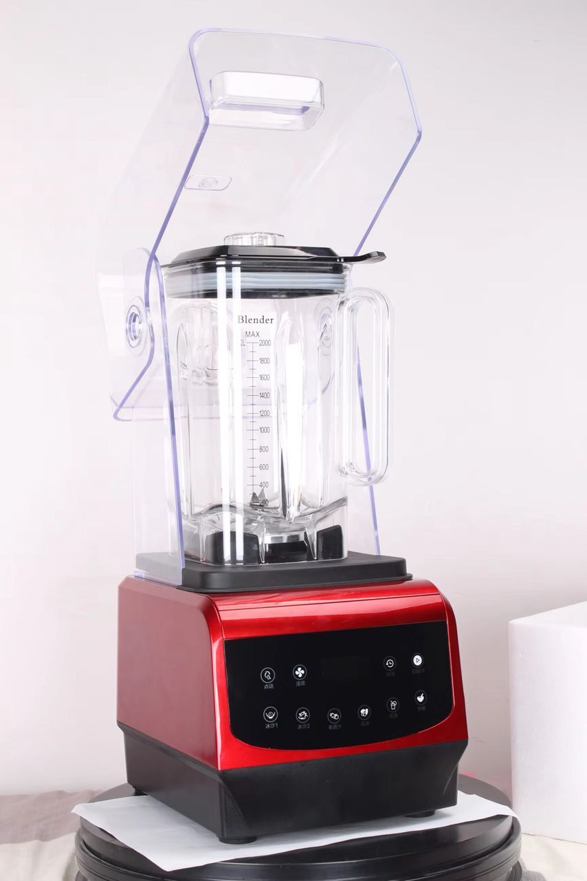 Heavy Duty Commercial with Sound Cover Factory High Quality Power Blender
