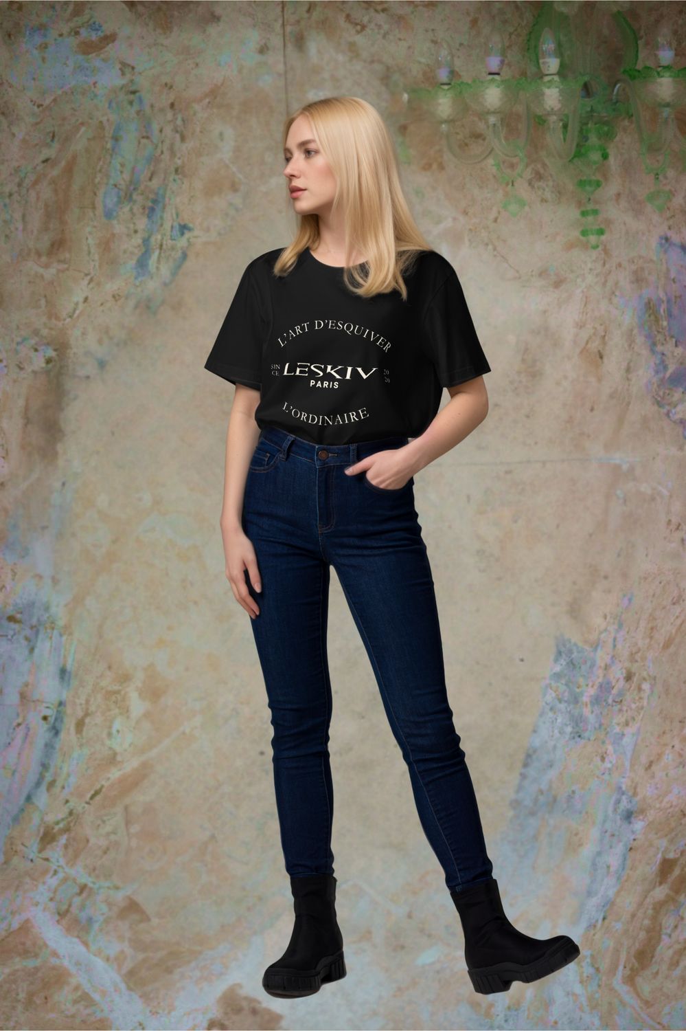 T-shirt Leskiv Paris - L&#39;Art d&#39;Esquiver l&#39;Ordinaire