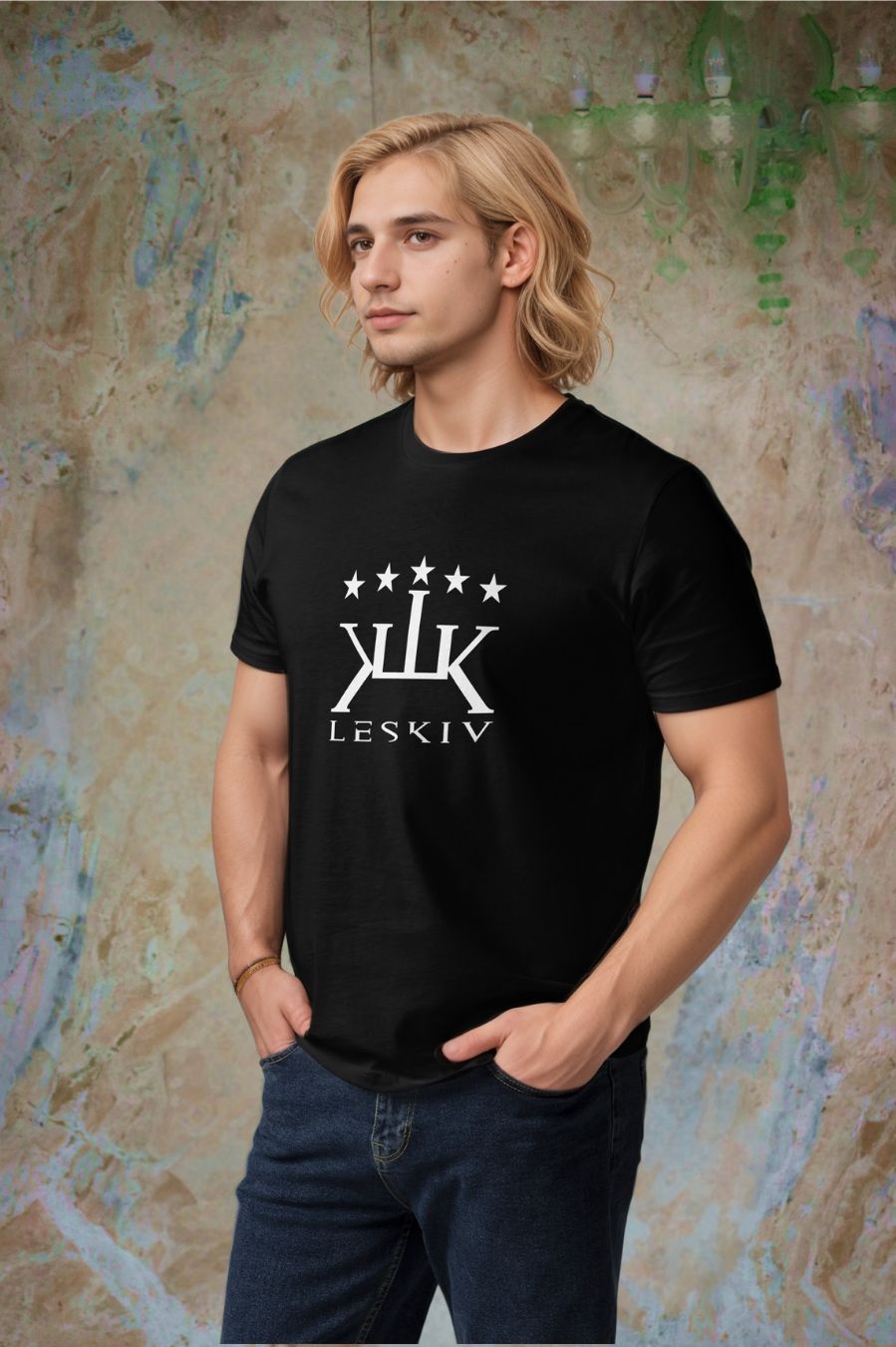 T-shirt Leskiv Paris - Logo Couronné