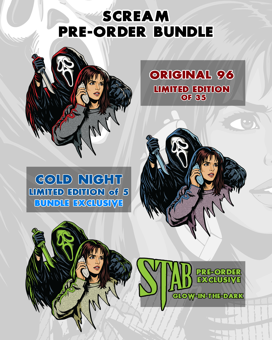 [PRE-ORDER] SCREAM BUNDLE