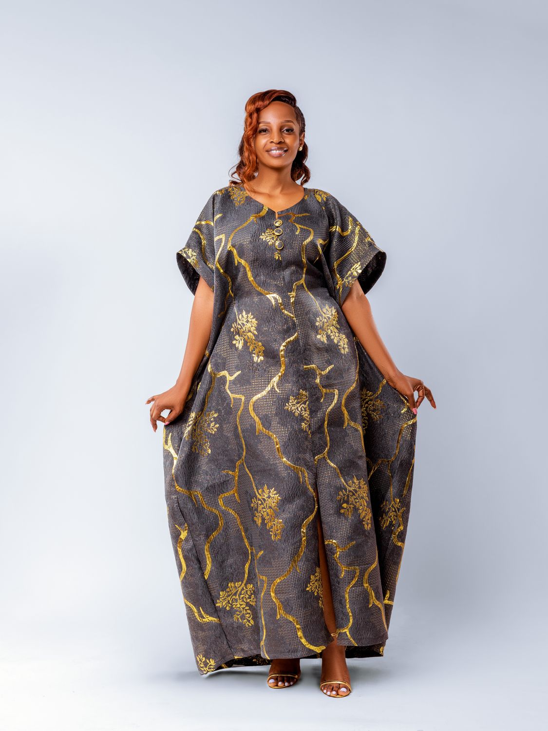 Gold Bloom Boubou