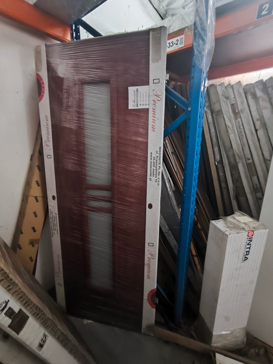 Drzwi Wewnętrzne Pokojowe Masonite VIP 3/3 80P Jasblon