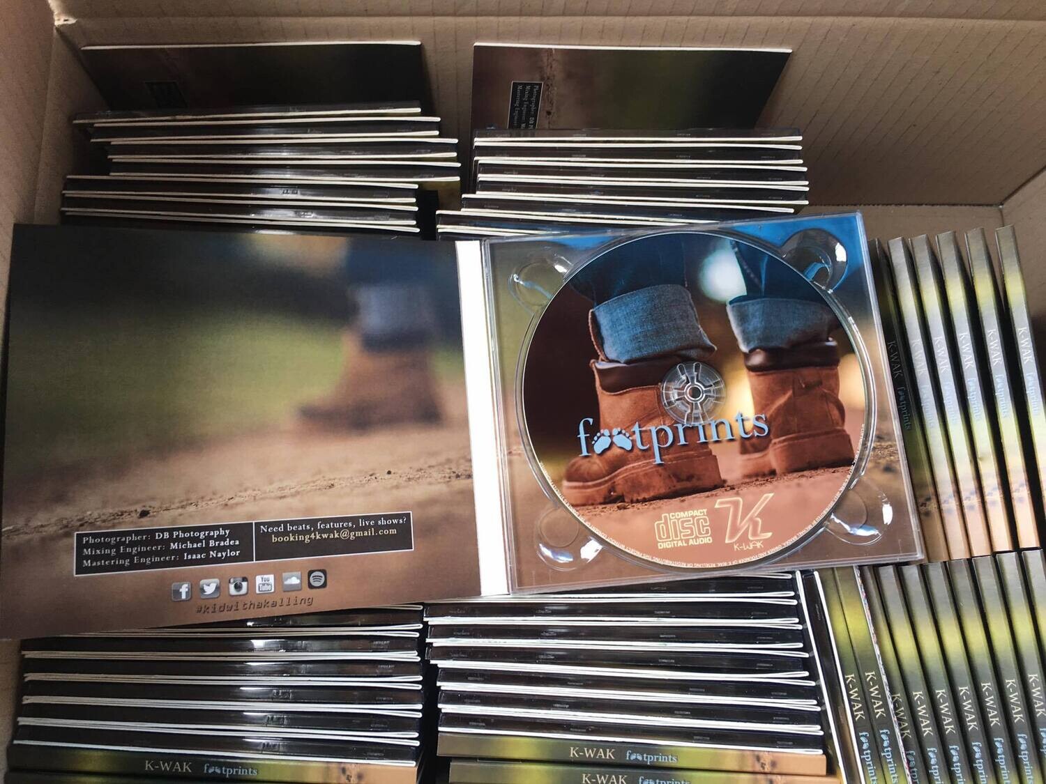 K-WAK CD &quot;FOOTPRINTS&quot;