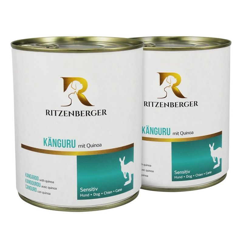 Sensitive kangoeroe met quinoa