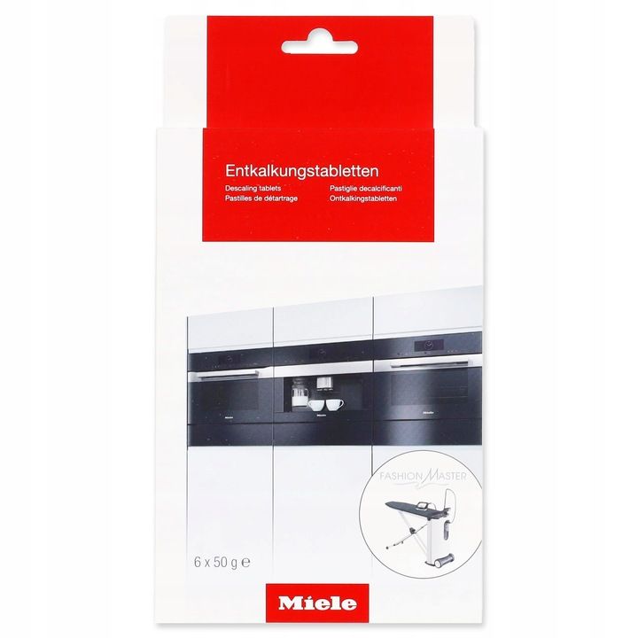 Oryginalne Tabletki odkamieniające Miele 6x50g
