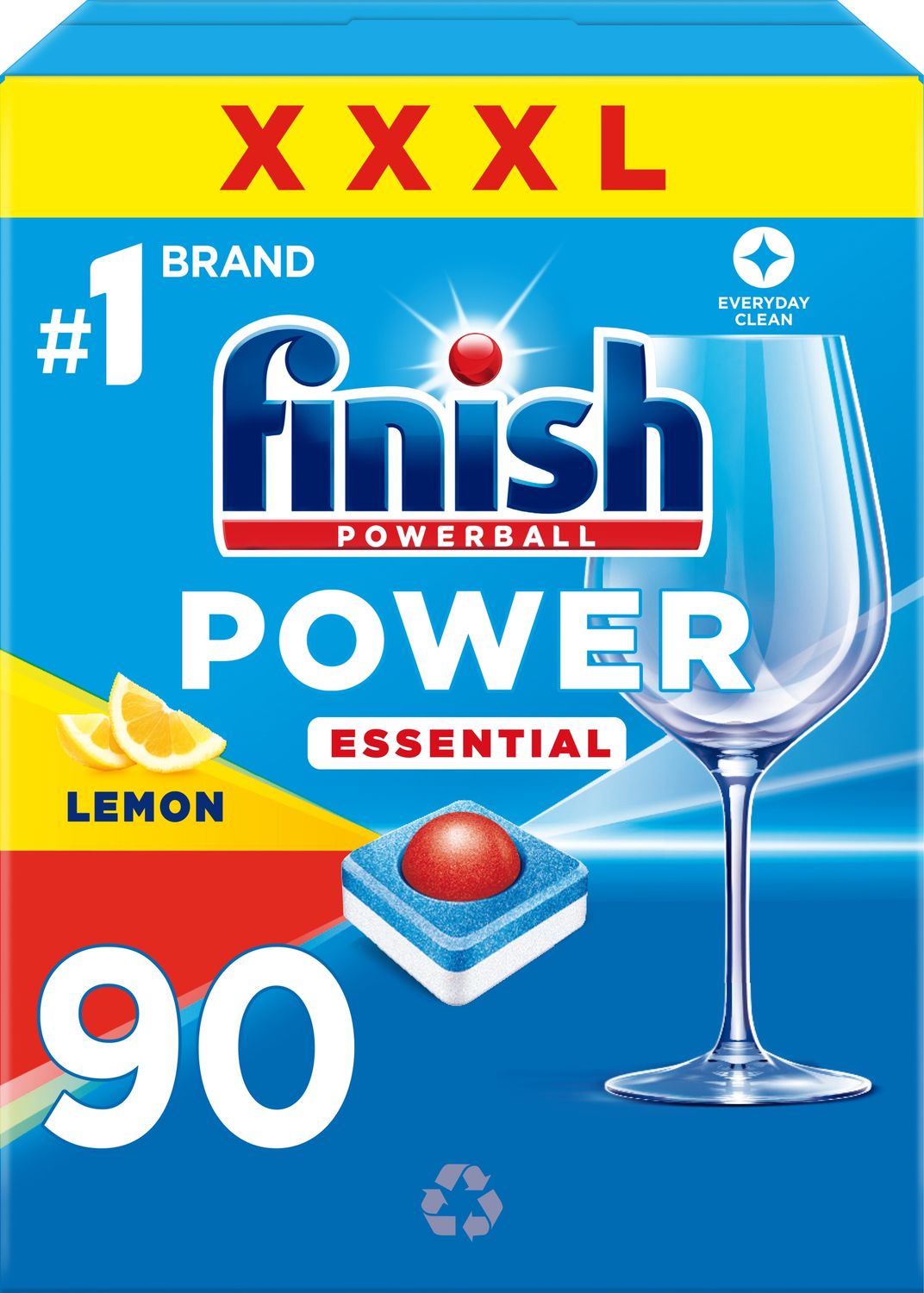 Tabletki Finish Power Essential lemon 90 sztuk