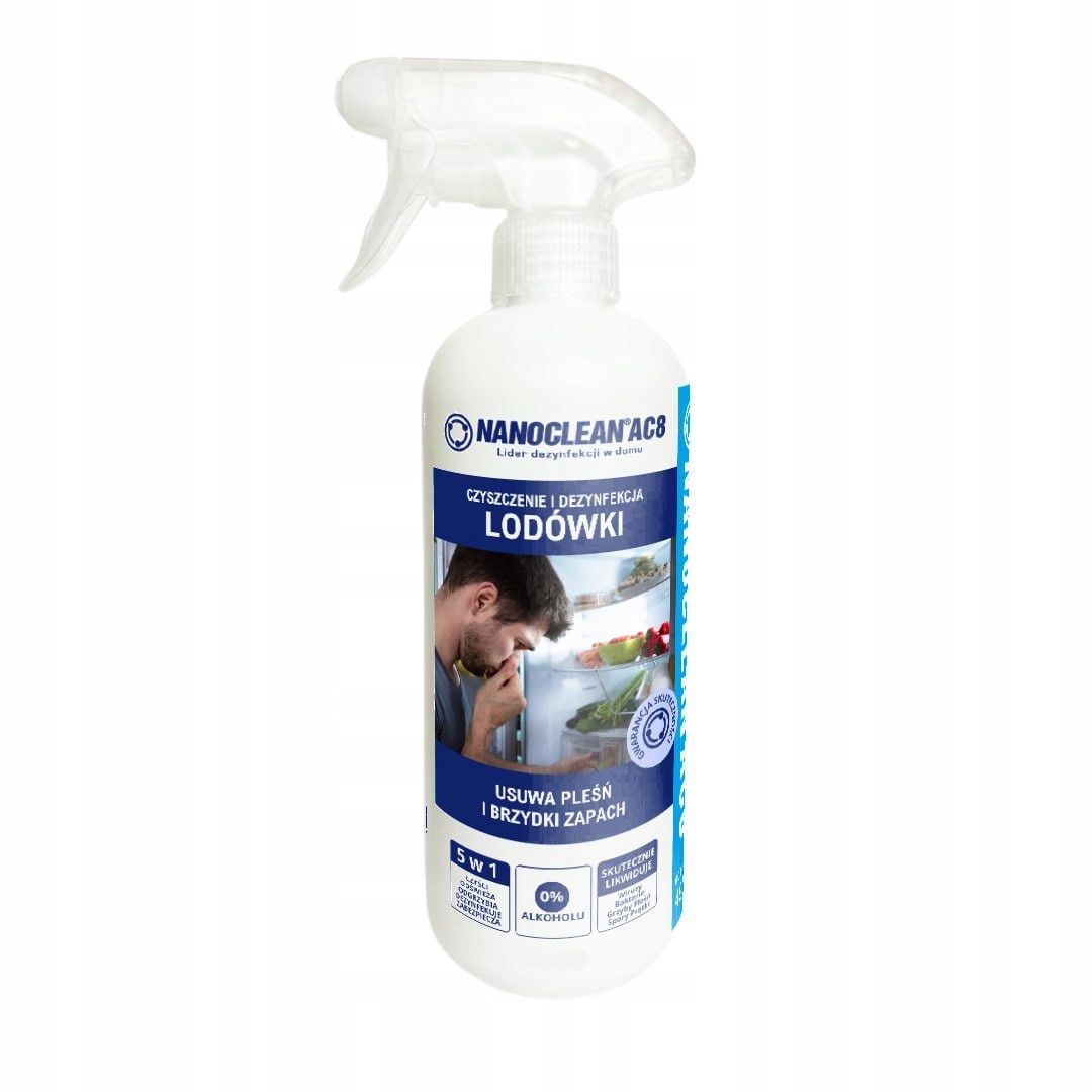 Płyn czyszcząco-dezynfekujący do lodówek NANOCLEAN® AC8