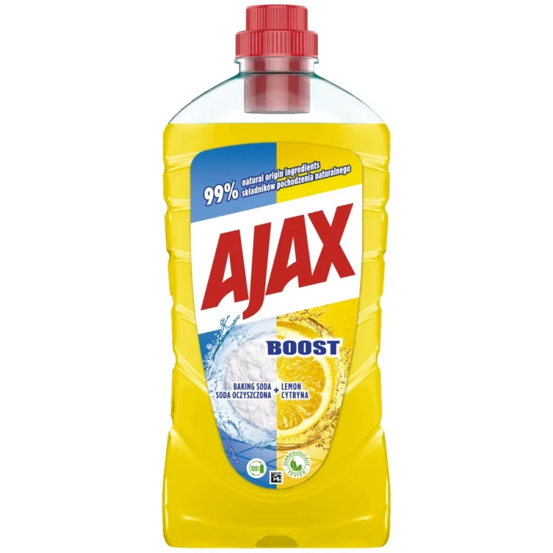 Ajax Boost Soda i Cytryna płyn uniwersalny 1l