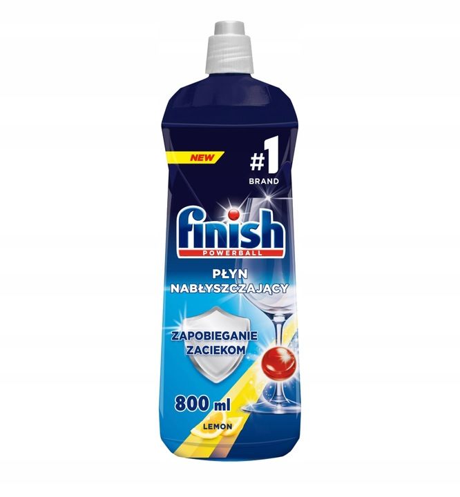 FINISH Płyn nabłyszczający Cytrynowy 800ml