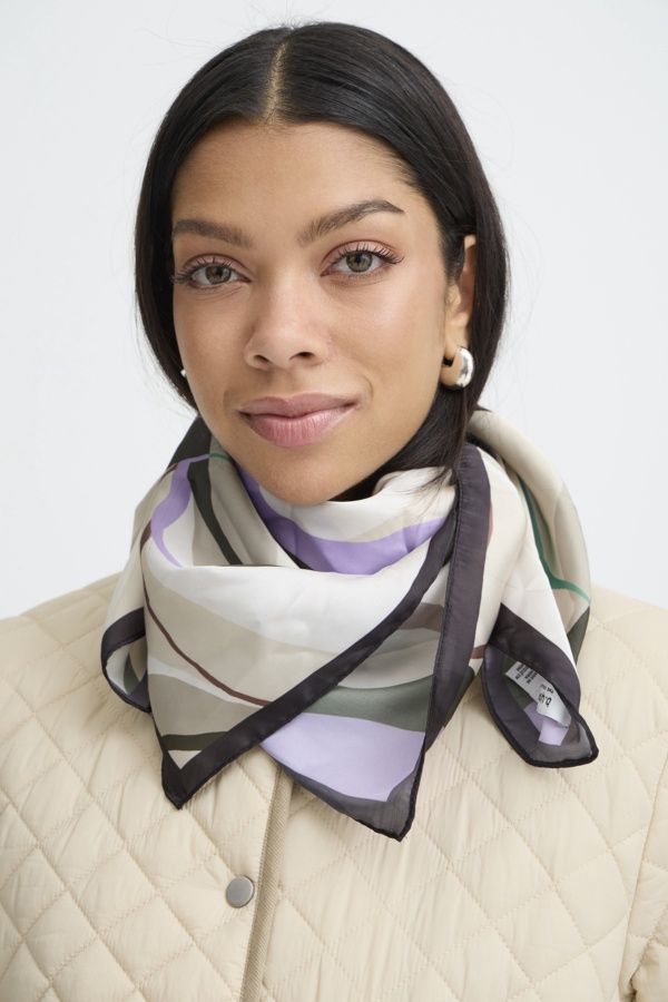 BYVISTE ABSTRACT SCARF