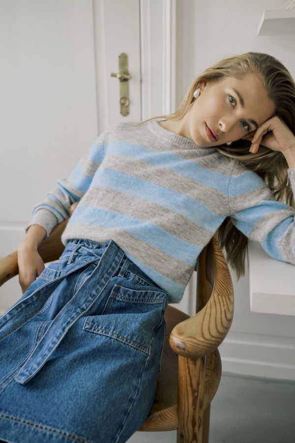 KAniel Striped Pullover