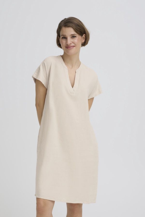 BYFALAKKA V NECK DRESS