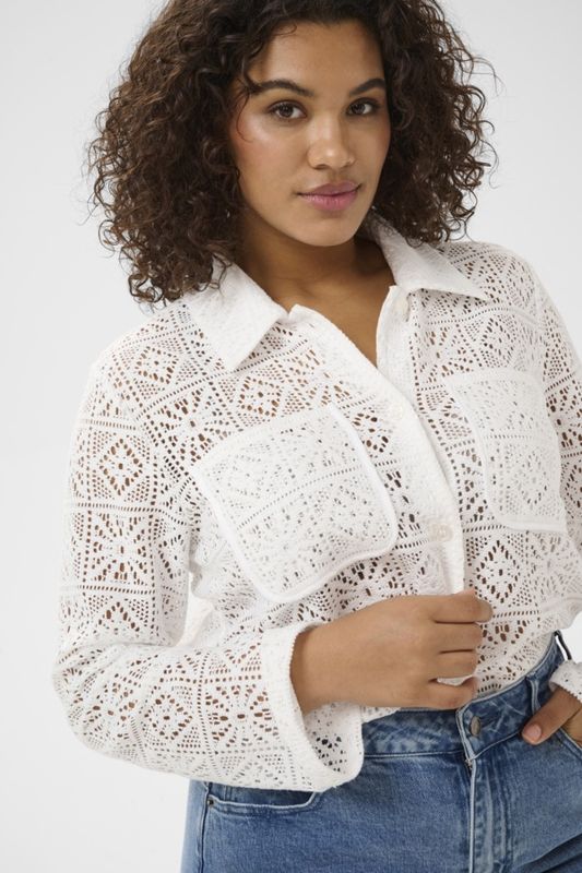 KCcindia Crochet Shirt