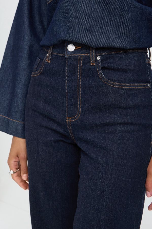 BYKOMMA HEM JEANS