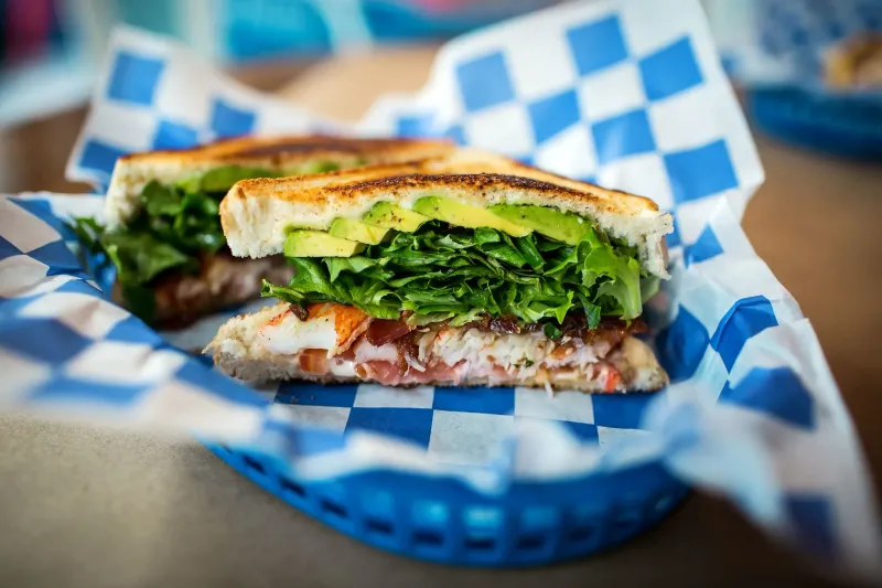 Crab BLT w Avocado Crab BLT w Avocado