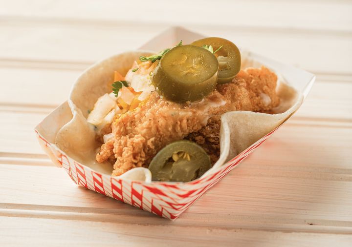 Fried Chicken Taco