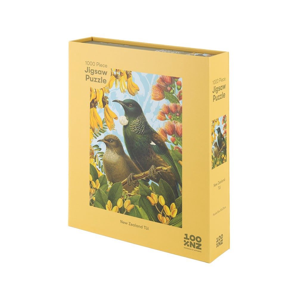 Botanical Tui Jigsaw Puzzle Box