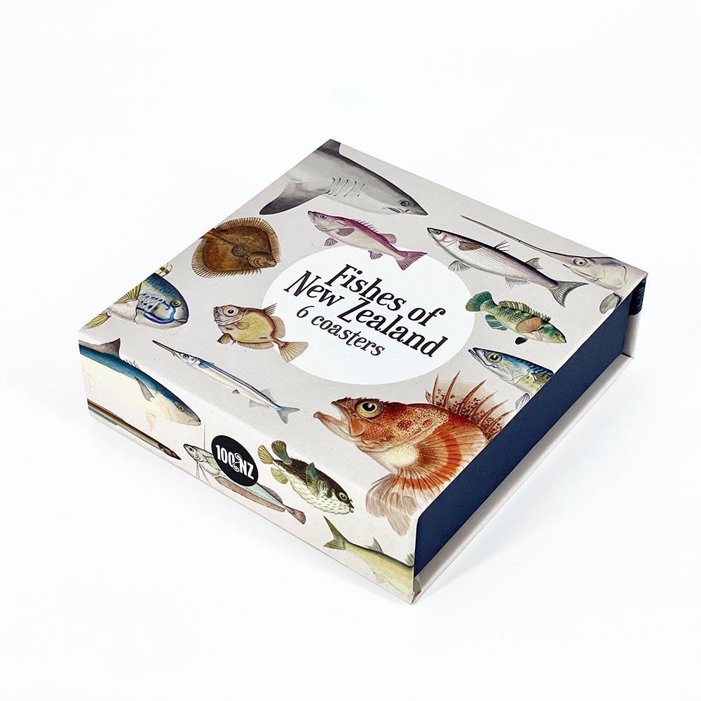 Fishes of NZ Set of 6 Coasters