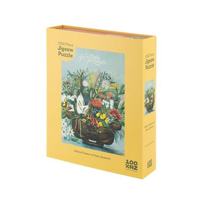 NZ Native - Flowers Jigsaw Puzzle Box