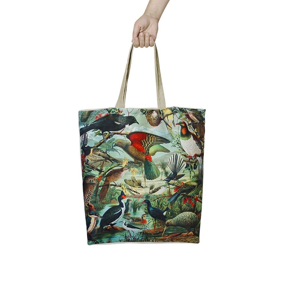 NZ Native Birds Shopping Bag