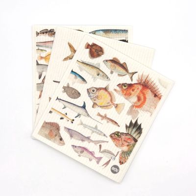 Swedish Dishcloths - Fishes of NZ