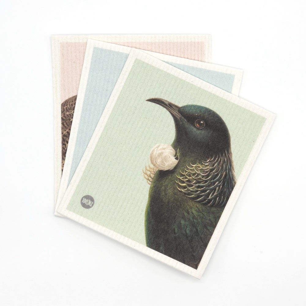 Swedish Dishcloths - Hushed Birds