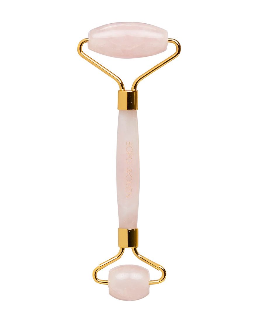 Bopo Women Facial Roller - Rose Quartz