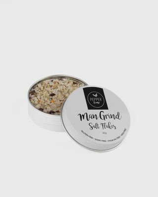 Level Up Man Grind Salt Flakes (No grinder needed) - Tin