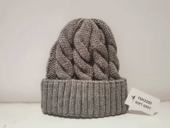Cozy Knit Beanie - Grey