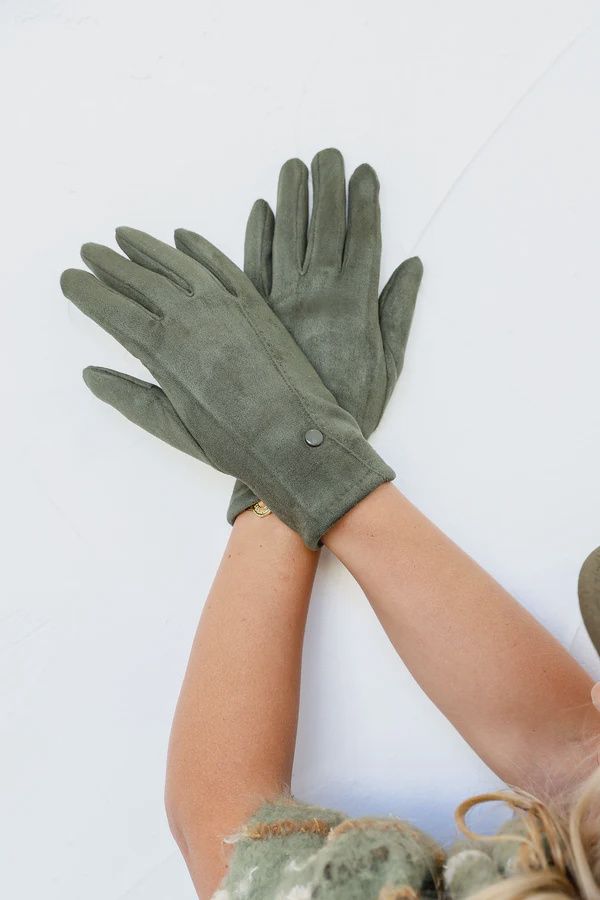 Stretch Gloves - Khaki