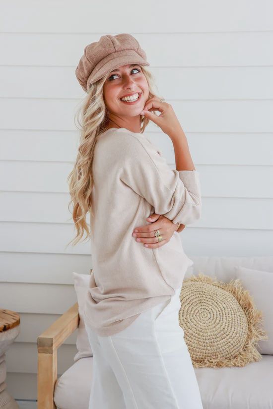 Plush Cap - Sandstone