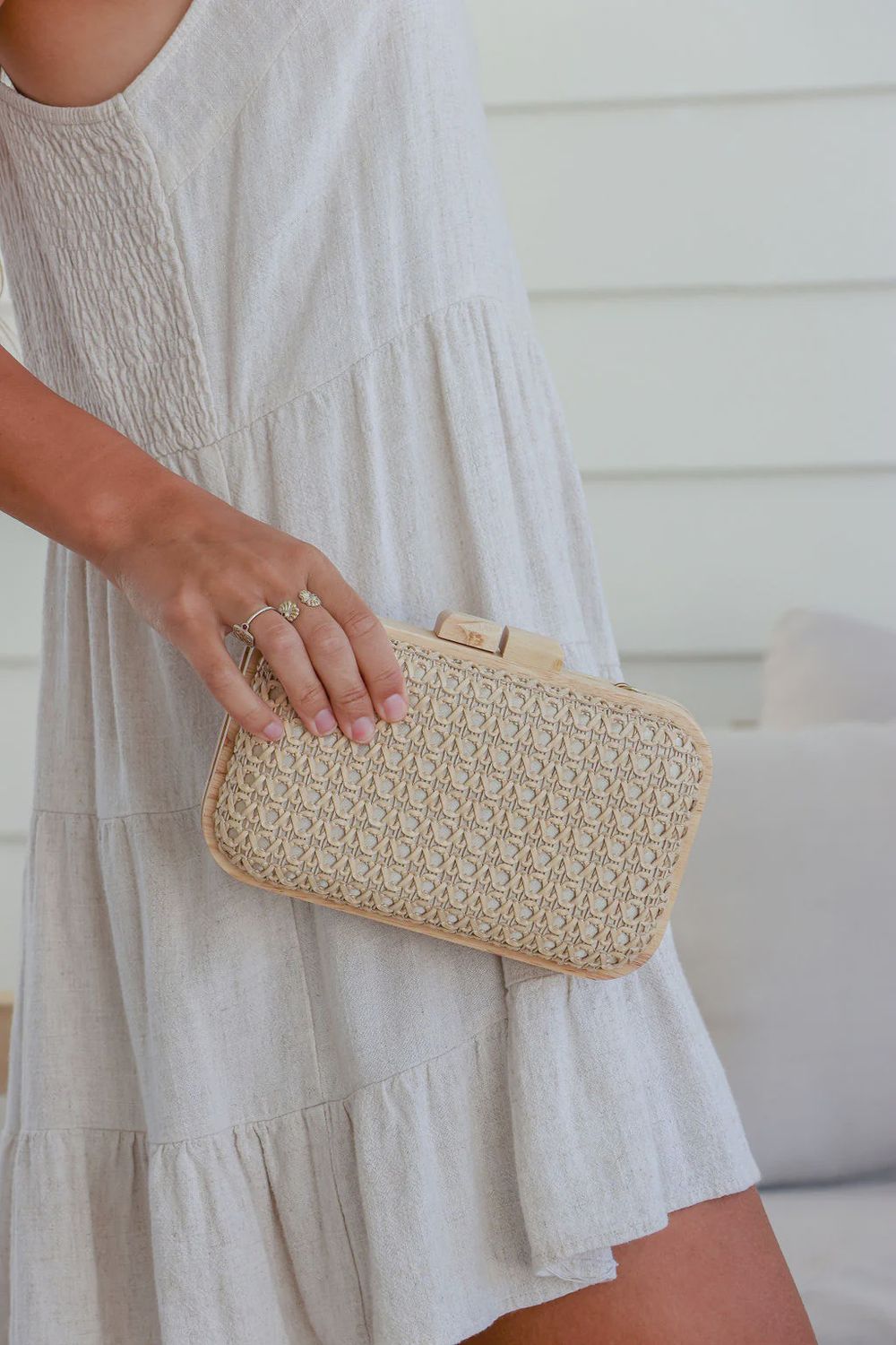 Riviera Clutch - Natural
