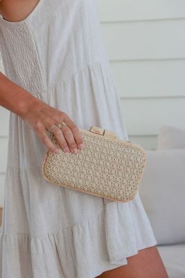 Riviera Clutch - Natural